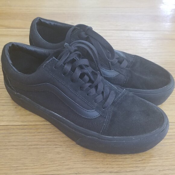 Vans Shoes - Vans Womens Platform Sneakers Size.7.5